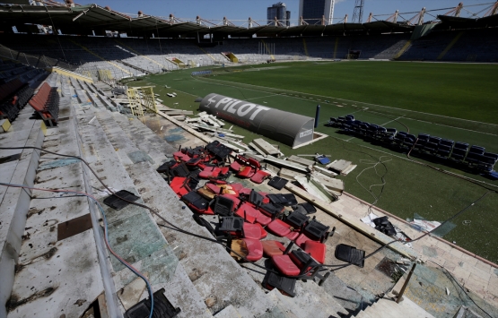 Ankara 19 Mayıs Stadyumu nda yıkım başladı!