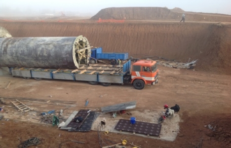 Reyhanlı Barajı'nın inşaatında son durum!