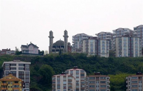 Trabzon daki kiliseye benzeyen camide inşaat durdu!