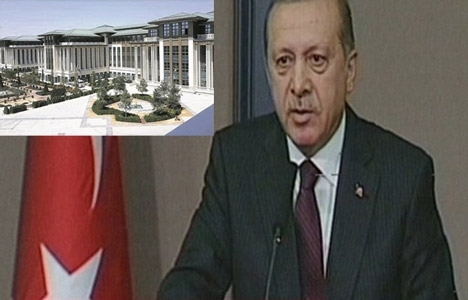 Erdoğan'dan saray açıklaması: İnşaat sürüyor, camisi konutu olacak!