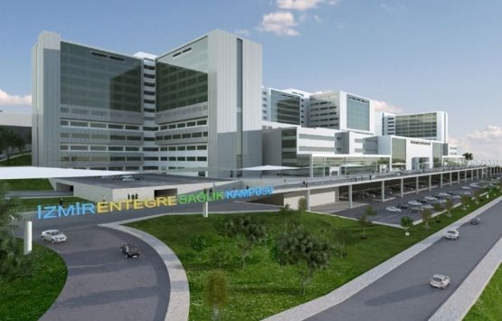 İzmir Bayraklı Entegre Sağlık Kampüsü'nün yüzde 35'i tamam!