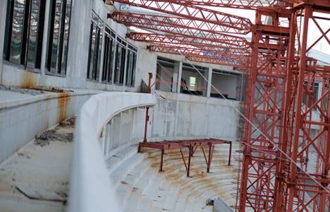 Timsah Arena’da çalışmalar sürüyor!