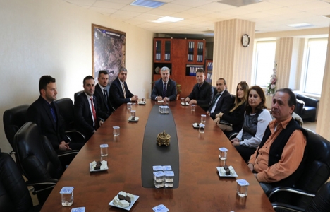 Mimarlar ve inşaat mühendislerinden Zekeriya Özak'a ziyaret!