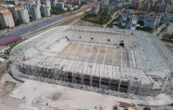 Ankara Eryaman Stadı nın inşaatında son durum!