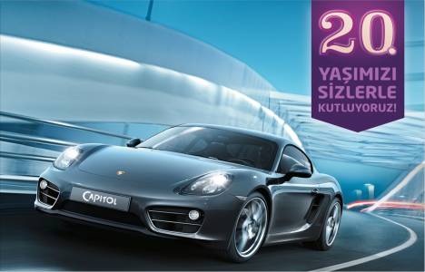 Capitol 20. yılına özel Porsche Cayman veriyor!