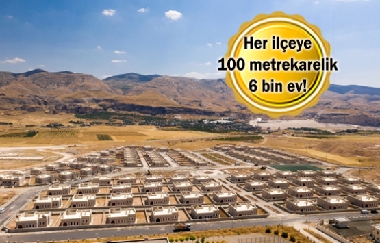 Güvenli bölgeye 200 bin konutluk proje!