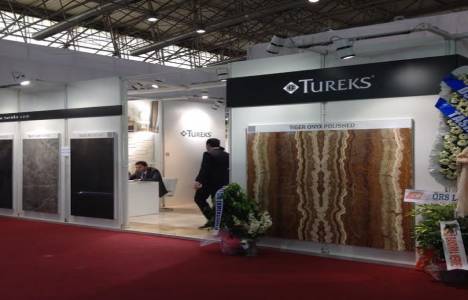 Tureks Stone Marble Fuarı'na katıldı!