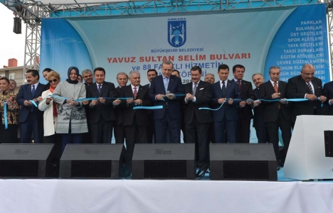Ankara'daki 88 eserin açılışı gerçekleşti!