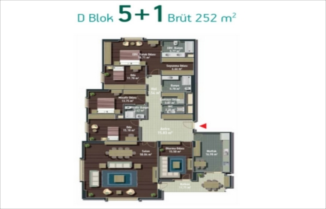 Vaditepe Bahçeşehir kat planları!