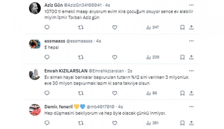 Konut almak isteyenlere anket: Ev alabilecek durumda mısınız? 