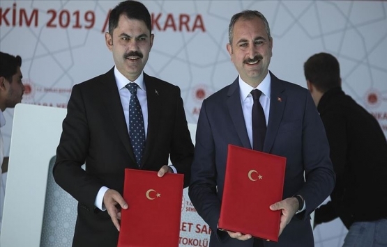 Ankara Yeni Adalet Sarayı yapım projesi protokolü imzalandı!