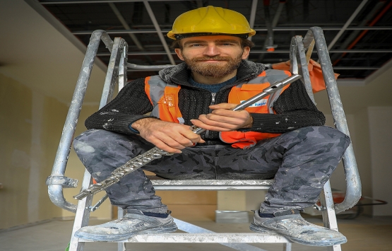 İnşaat işçisi Orhan Şen in yan flüt tutkusu!