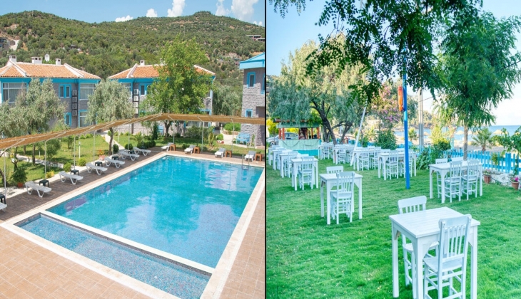 Pedasos Altınel Otel satılıyor! Çanakkale Behramkale'de satılık otel fırsatı! 