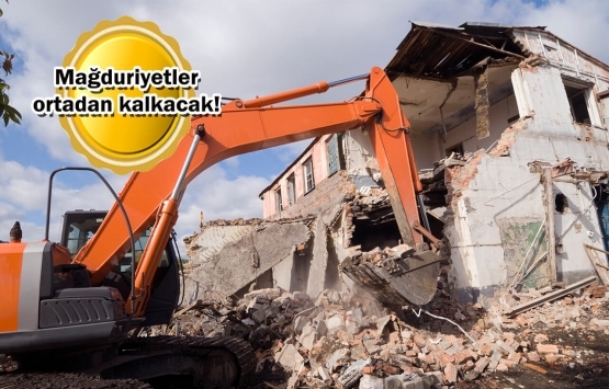 Yarım kalan kentsel dönüşüm projelerini belediyeler tamamlayacak! 