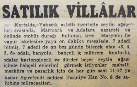 1954 yılında Maltepe de 37 bin metrekare arsa ucuz fiyata satılacakmış!