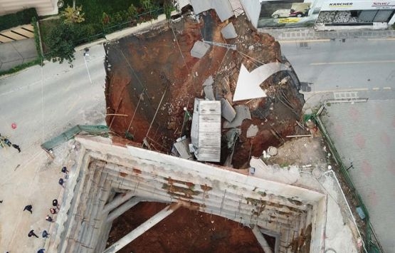 Ümraniye'deki göçükle ilgili soruşturma başlatıldı!