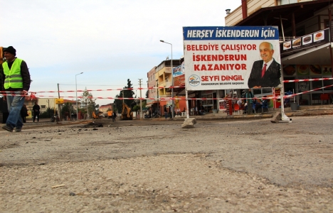 İskenderun'un yolları genişliyor!