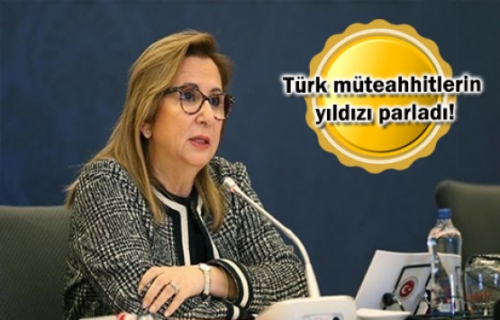 Türk müteahhitler yurt dışında 261 proje üstlendi!