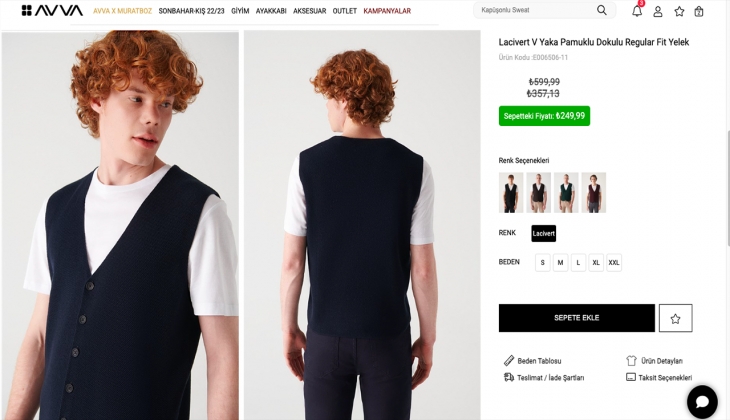 Avva Sonbahar Kış koleksiyonlarında ekstra yüzde 30 indirim! İşte 10 Ekim 2022 Avva fiyat listesi