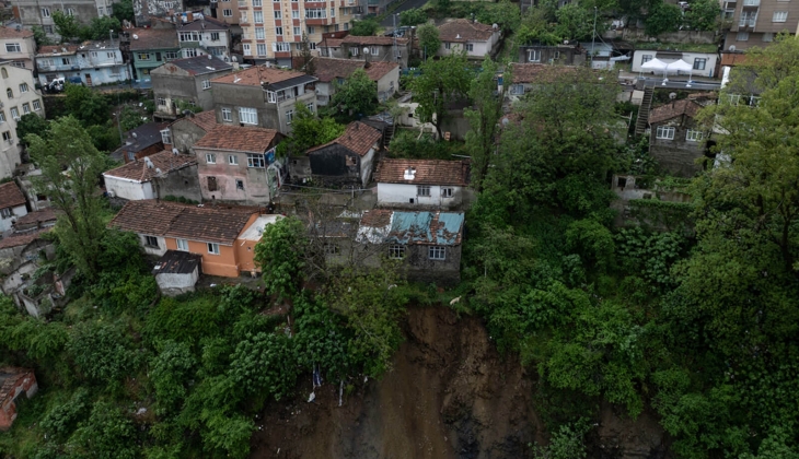 Gaziosmanpaşa da toprak kaydı, 30 ev boşaltıldı: Yeni evler verilecek!