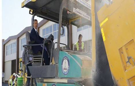 Şahinbey Sanayi Sitesinde asfaltlama çalışması başladı!