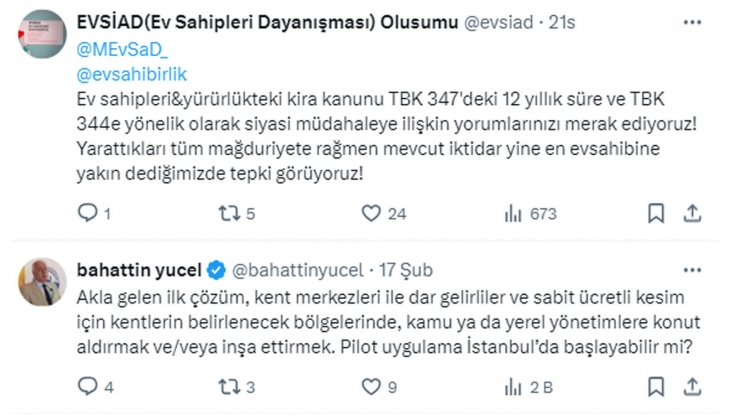 Buğra Gökce den flaş açıklama! Konut alınamadığı için kiralık eve talep artacak: Barınma krizi sürecek!