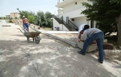 Akhisar Hancılar mahallesinin sokakları yeni görünümüne kavuştu!