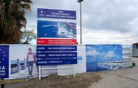  Mudanya’da sahil düzenleme çalışmaları hızla devam ediyor!