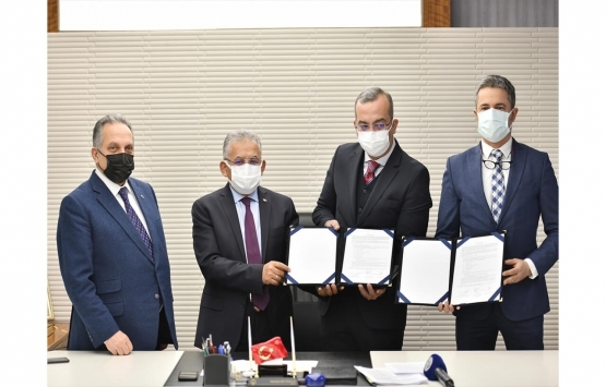 Kayseri nin yeni tramvay hattı için imzalar atıldı!