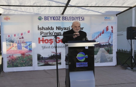Beykoz İshaklı Niyazi Yaşar Parkı açıldı!