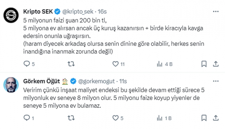 5 milyon TL lik evin kira getirisi 25 bin TL! Ev alıp kiraya vermek mantıklı mı?