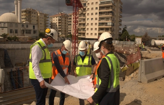 Fahrettin Altay-Narlıdere Metrosu nda istasyon inşaatları başladı!