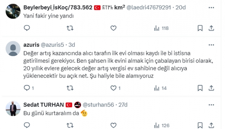 Konutlara katlamalı vergi önce satışları sonra üretimi düşürür: Parası olan da ev almaz!