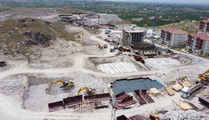 Malatya Gelinciktepe de 1.799 adet deprem konutunun inşası tam gaz!