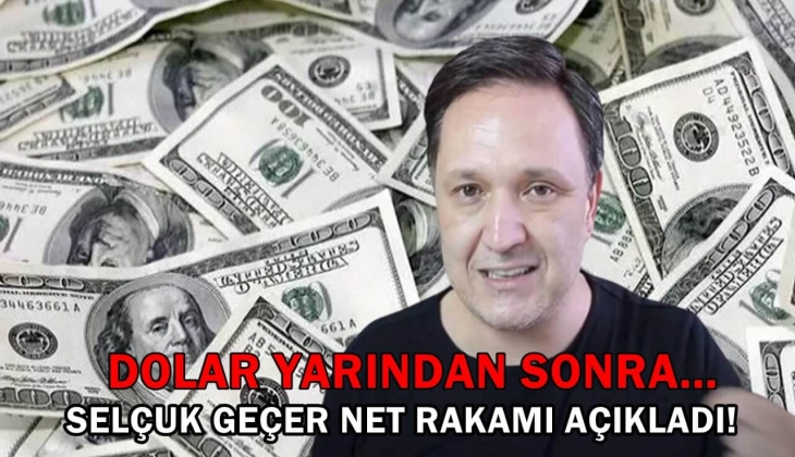 Dolar Kahini Selçuk Geçer doların yarından sonra geleceği seviyeyi açıkladı! Böylesi ne görüldü ne de duyuldu!