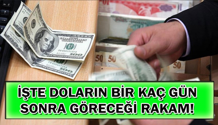 Dolarda rota belli oldu! Kimse tutamayacak!