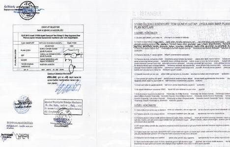 Esenyurt TEM Güneyi 3. Etap imar planı askıda!