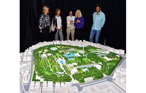 Kültürpark projesine Behçet Uz'un torunlarından destek!