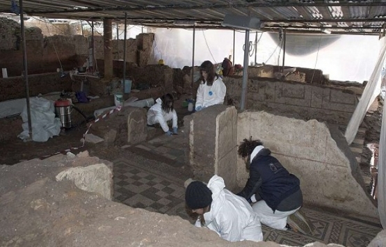 İtalya da metro kazısında lüks ev bulundu!