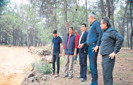 Kepez yapay şelale için gün sayıyor!