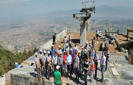 Denizli'de bin 700 metrelik teleferik hattı hayata geçiriliyor!