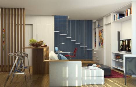 Sarıyer Panorama Koç Life örnek daire! Metrekaresi 6.300 TL!