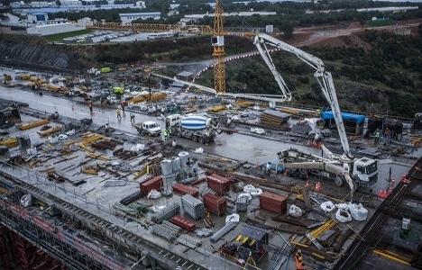 3. köprü inşaatından son durum fotoğrafları!