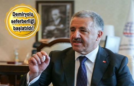 4 bin kilometrelik yeni demiryolu inşaatı çalışmaları devam ediyor!