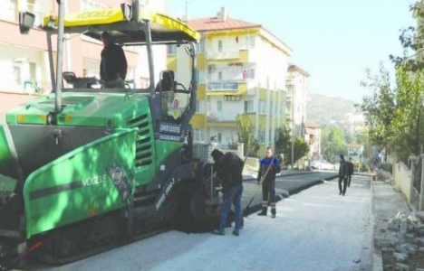 Çankırı'da bozuk yollar onarılıyor!