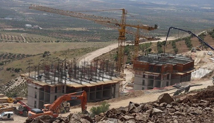 Kilis'te depremzedeler için yapılan kalıcı konutların inşası tam gaz! İlk etap 24 Aralık'ta tamam!