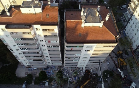 Depremin merkez üssü Seferihisar havadan görüntülendi!