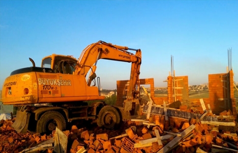 Diyarbakır'daki kaçak yapılar yıkılıyor!