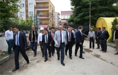 Cengiz Ergün Turgutlu kapalı pazaryerini inceledi!