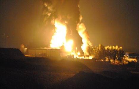 İzmir Tire OSB’de fabrika yangını çıktı!